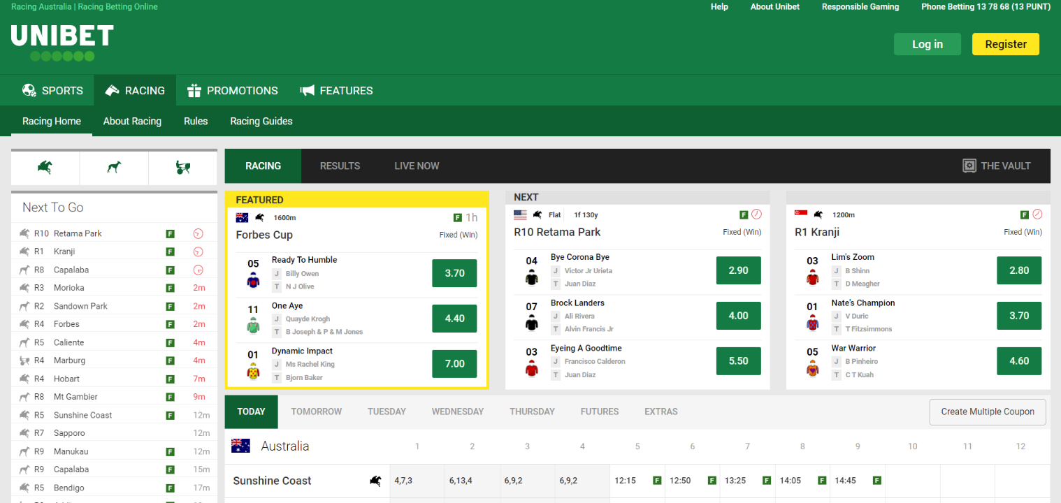 UNIBET RACING